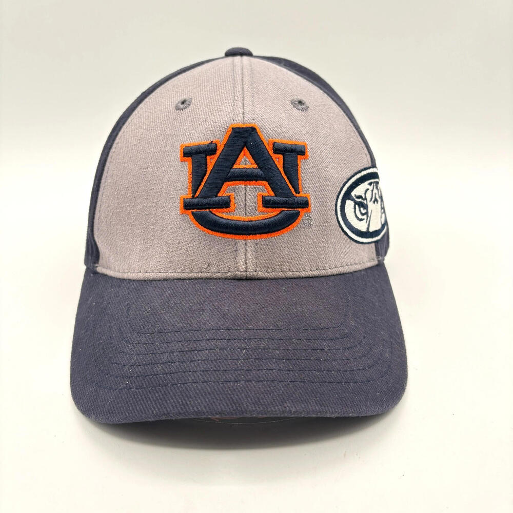 Captivating Headwear Univ. of Auburn Blue & Gray Adjustable Cap